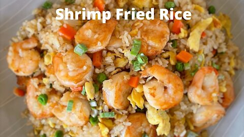 Shrimp Fried Rice/蝦仁 炒飯