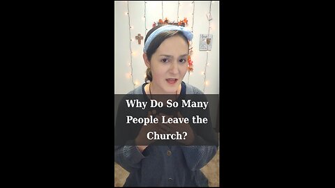 Why are So Many People Leaving the Church? | Apologetics Video Shorts