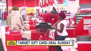 Target gift card deal happening Sunday, December 2