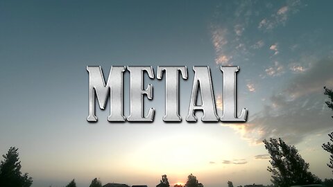 Metal - Colorado Sky Lapse