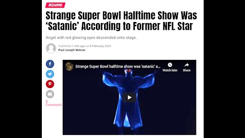 Strange Super Bowl Halftime Show Was ‘Satanic’ According to Former NFL Star