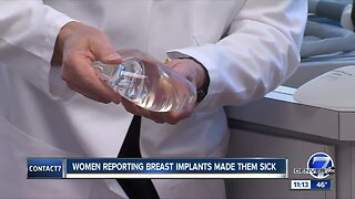 Women say breast implants have made them sick