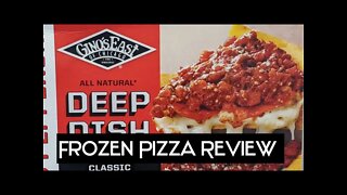 FROZEN PIZZA REVIEW: GINO's EAST of Chicago Deep Dish