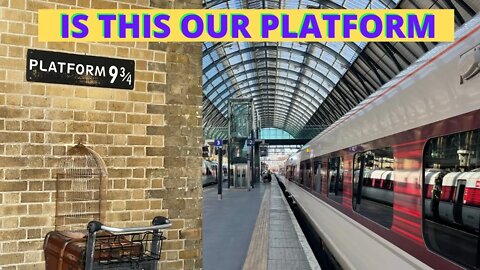 PLATFORM 9 3/4 IS THIS OUR PLATFORM | KINGS CROSS STATION IN LONDON