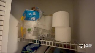 Local stores start to see toilet paper hoarding amid coronavirus spike