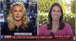 The Real Story - OANN Maricopa Country Election Audit with Christina Bobb