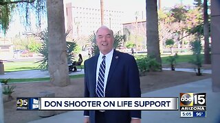 Don Shooter on life support