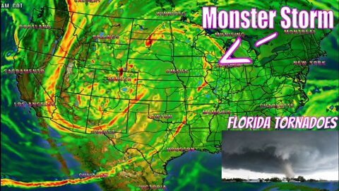 2 Monster Storms Coming In March! Severe Weather & Cold Temperatures - The WeatherMan Plus