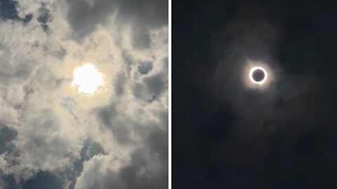 Extraordinary solar eclipse video from Dallas is truly beyond belief