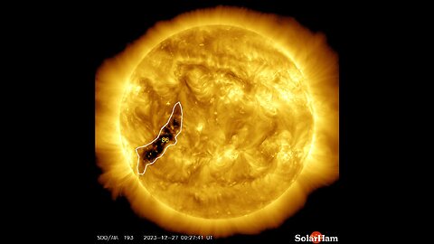Coronal Hole Promises Heightened Solar Wind