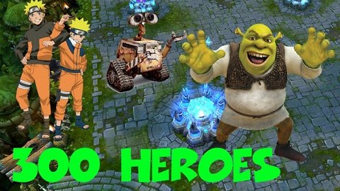 300 Heroes : Fake Chinese League of Legends clone