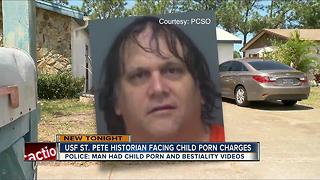 USF St. Pete Historian arrested on child pornography charges