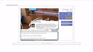 Virtual patients being used in nurse training
