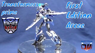 Toy Review Transformers Prime First Edition Arcee