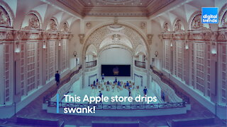 This Apple store drips swank!