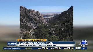 Open House on Eldorado Canyon Trail