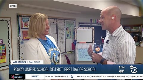 Garden Road Elementary principal speaks on the first day of school