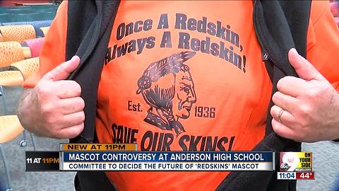 Mascot controversy at Anderson High School