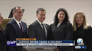 Palm Beach County State Attorney Dave Aronberg fills in for own staff on Christmas Day