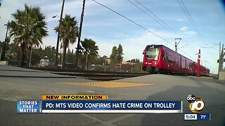 Police: MTS video confirms hate crime on trolley