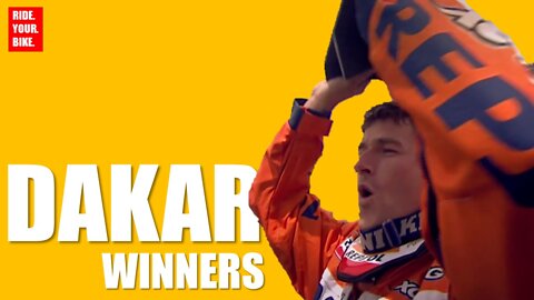 Do You Know All The Dakar Rally Winners?