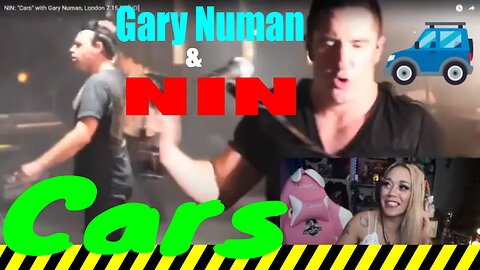 Gary Numan ft. NIN - Cars - Live Streaming With Just Jen Reacts
