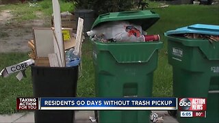 Waste Pro to credit customers' accounts if they've been impacted by missed pickups