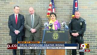 Drug overdose deaths rise in Hamilton County