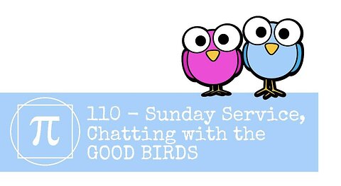 110 - Sunday Service, Chatting with the GOOD BIRDS, Q and A