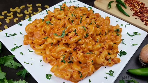 Spicy Pasta Recipe | Spicy Macaroni | Spicy Mac & Cheese | Hot & Spicy Pasta | Masala Pasta