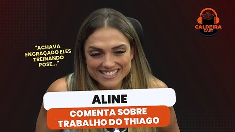 ALINE COMENTA SOBRE ESTRANHAMENTO COM O FISICULTURISMO...