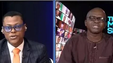 Tribunal Judgement Arise News anchor Rufai Oseni in a free fall with a guest on TV