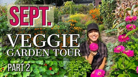 September 2022 Vegetable Garden Tour Part 2