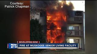 30 people displaced after Muskogee apartment fire