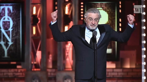 Robert De Niro Gets Standing Ovation After Profanity-Laced Tirade Against President Trump