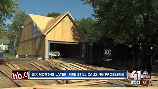 OP fire victims still rebuilding 6 months later
