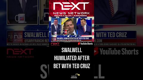 Swalwell HUMILIATED After Bet with Ted Cruz #shorts