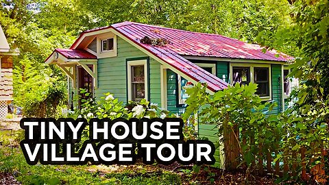 Mysterious and Historic Tiny House Community Tour