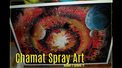 The Red Super Nova - Chamat Spray Art (S03 EP21)