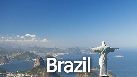 "Breathtaking Brazil: A Drone's Eye View of Stunning Tourist Spots, including Rio de Janeiro 🇧🇷🌍"