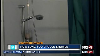 How long should you shower?