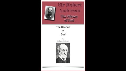 The Silence of God by Sir Robert Anderson. Chapter 6