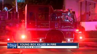 12-year-old boy dies in Milwaukee house fire