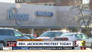 Jackson brings Kroger boycott push to Cincinnati today