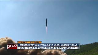 Sen. Portman, Sen. Brown responds to North Korean threat