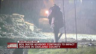 Boil water advisory continues to impact 300K in Oakland County