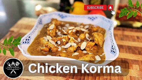 Chicken Korma recipe | South Indian recipe with Coconut Milk