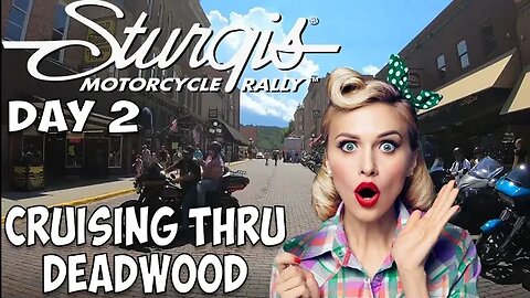 Sturgis Pre-Rally: Day 2 - Riding Thru Deadwood #harleydavidson #sturgis