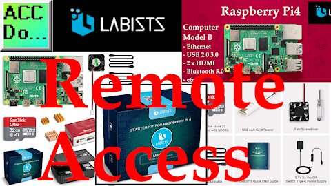 Raspberry Pi 4 Remote Access