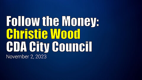Follow the Money: Christie Wood